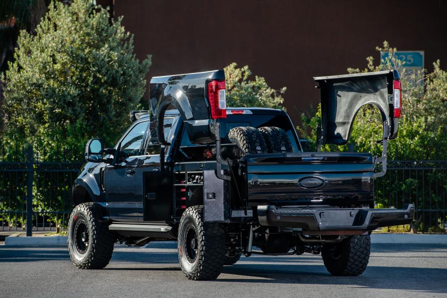 Ford F250 Super Duty Lariat 4x4 CrewCab Transformer Work Truck by